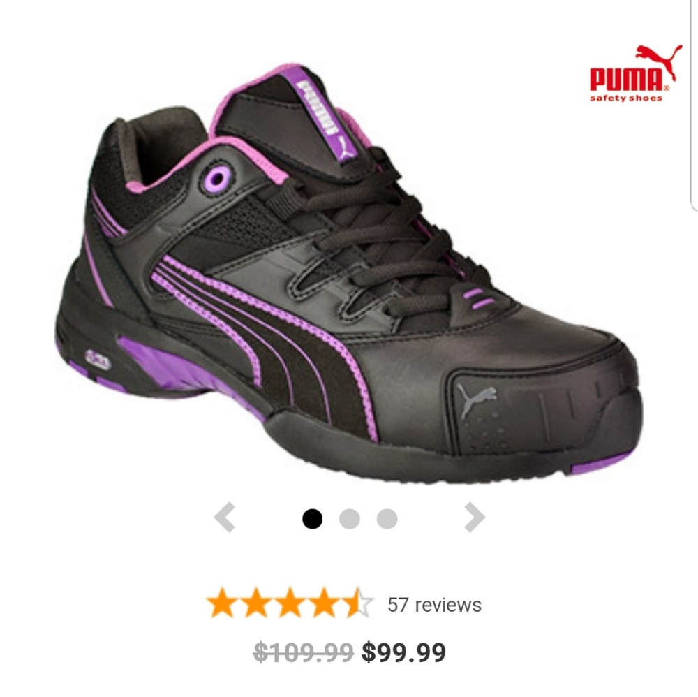 PUMA women's Steel Toe shoes sz. 7.5